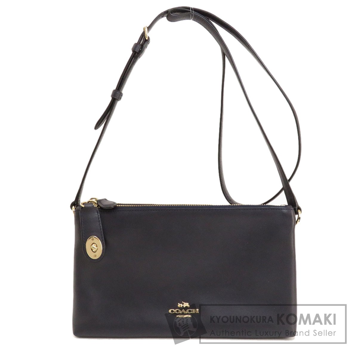 COACH コーチ 36552 ロゴ ショルダーバッグ レザー レディース