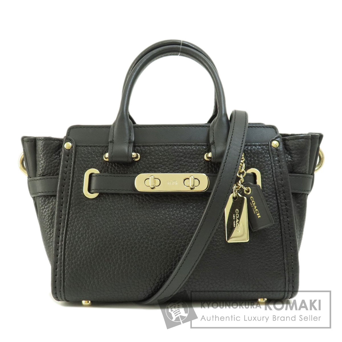 COACH コーチ 36235 スワッガー20 2WAY ハンドバッグ レザー