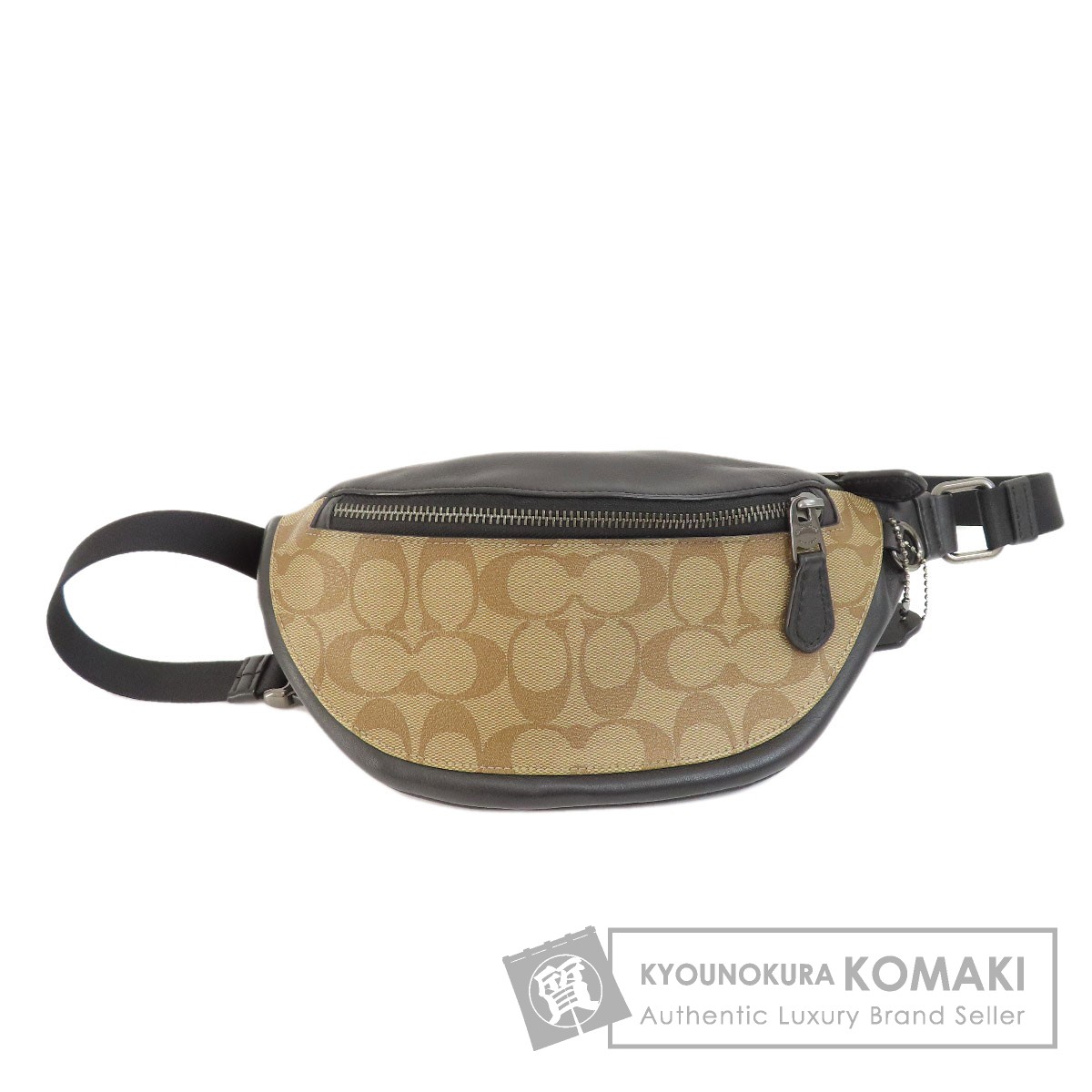 美品 コーチ PVC ボディバッグ チャールズ シグネチャー チャーム ブラック 楽天市場】コーチ COACH バッグ ショルダーバッグ F54787 54787