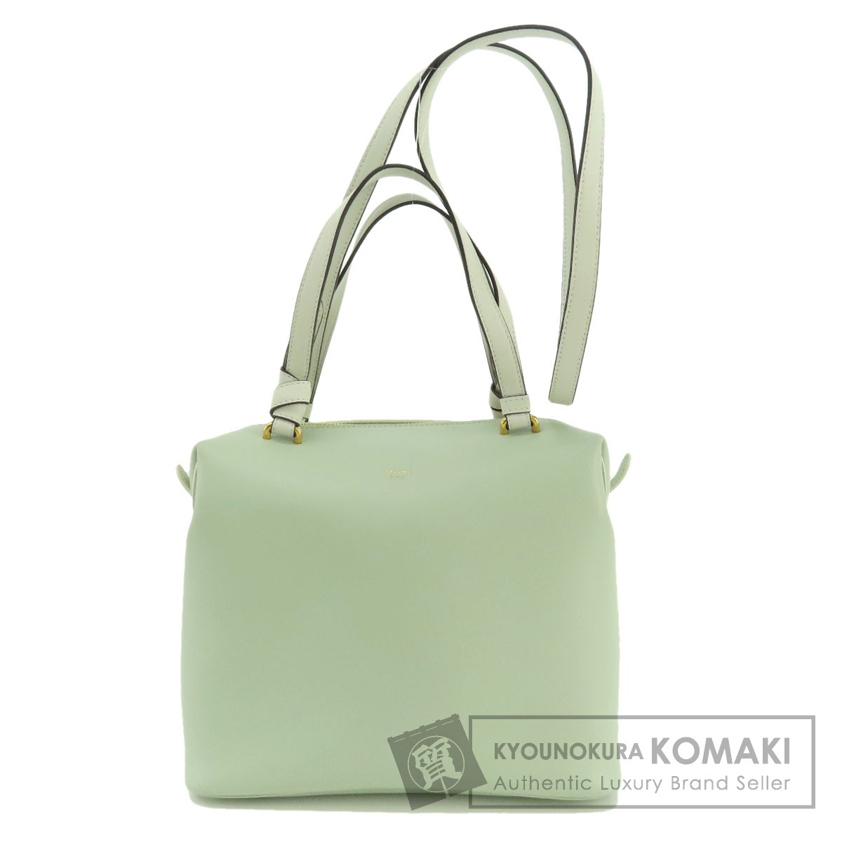 希少　セリーヌ　ハンドバッグ CELINE セリーヌ キューブバッグ ハンドバッグ カーフ