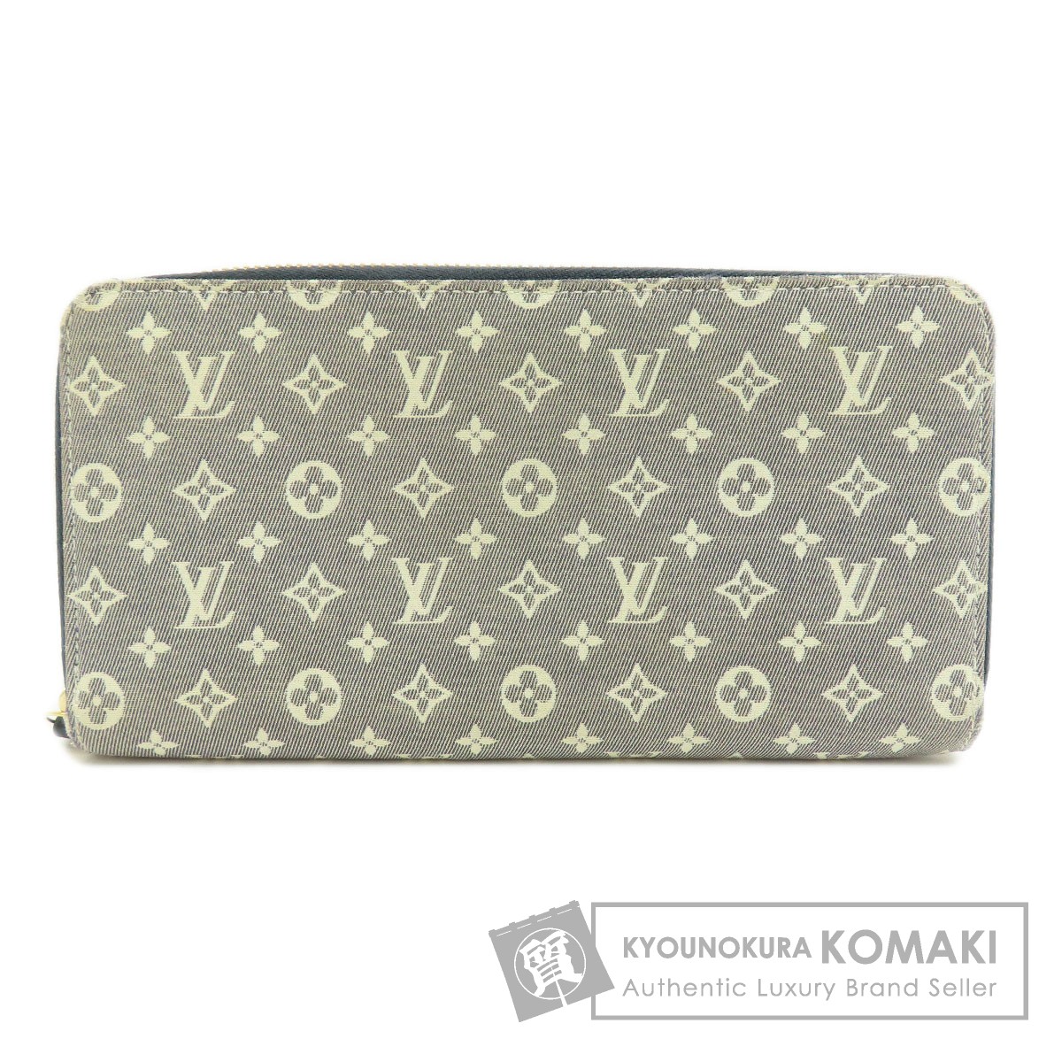 LOUIS VUITTON ルイ ヴィトン モノグラム イディール ジッピー