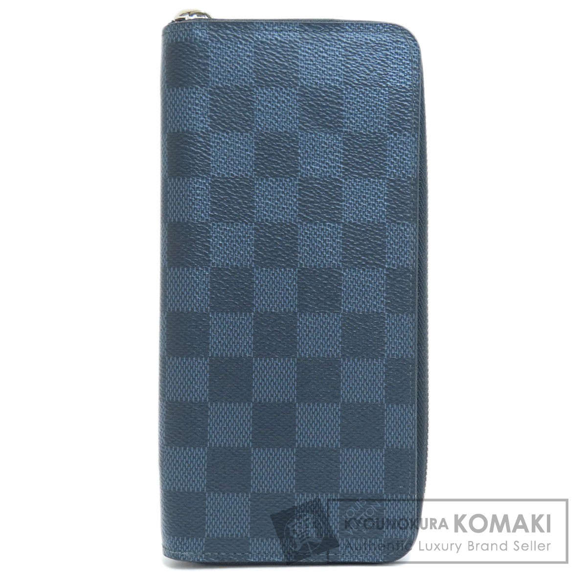 ルイヴィトン ジッピーウォレット ヴェルティカル ダミエ コバルト 長財布 LOUIS VUITTON ルイヴィトン 長財布 ダミエ・コバルト ジッピー