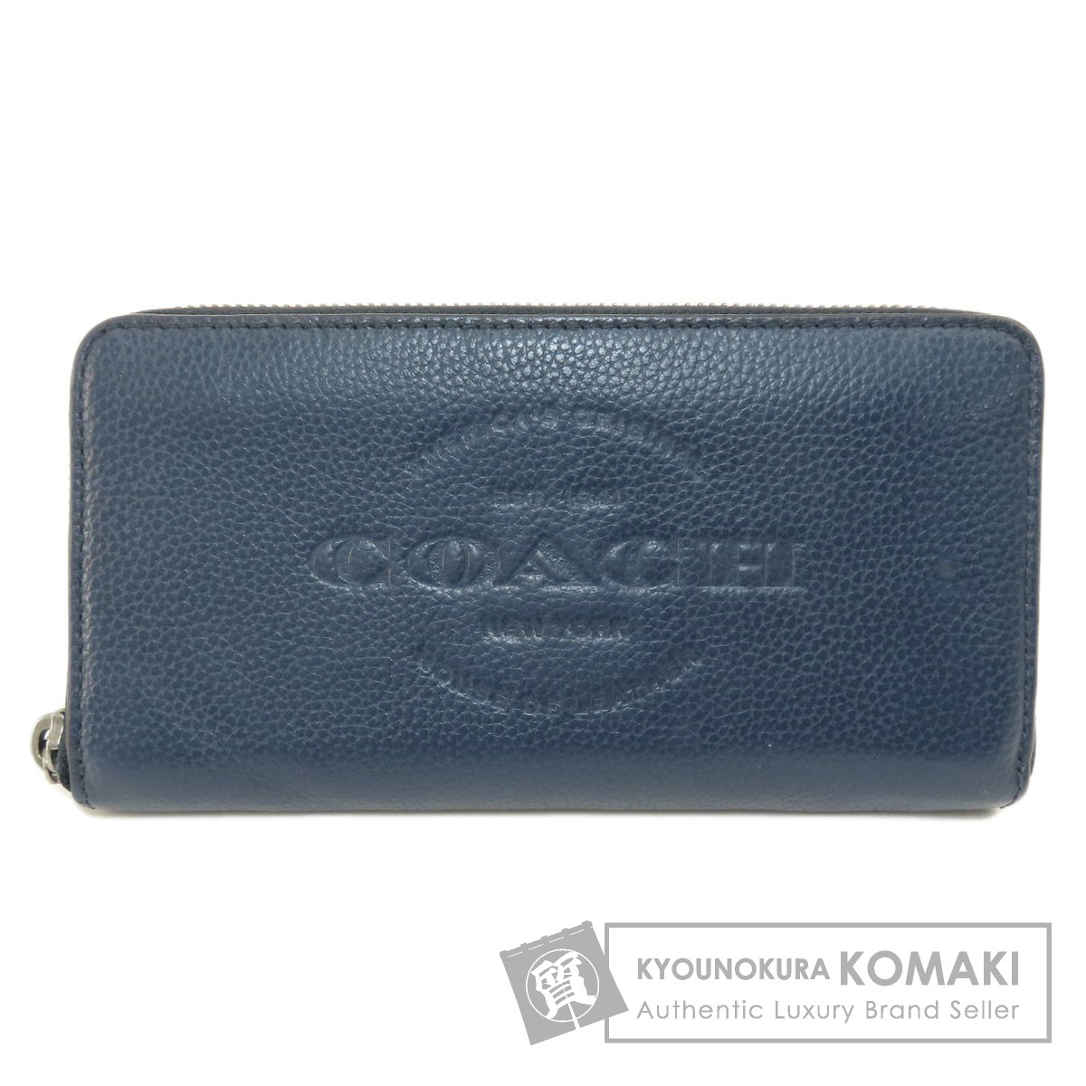 COACH 財布 COACH コーチ F24648 ロゴ型押し 長財布(小銭入れあり) レザー