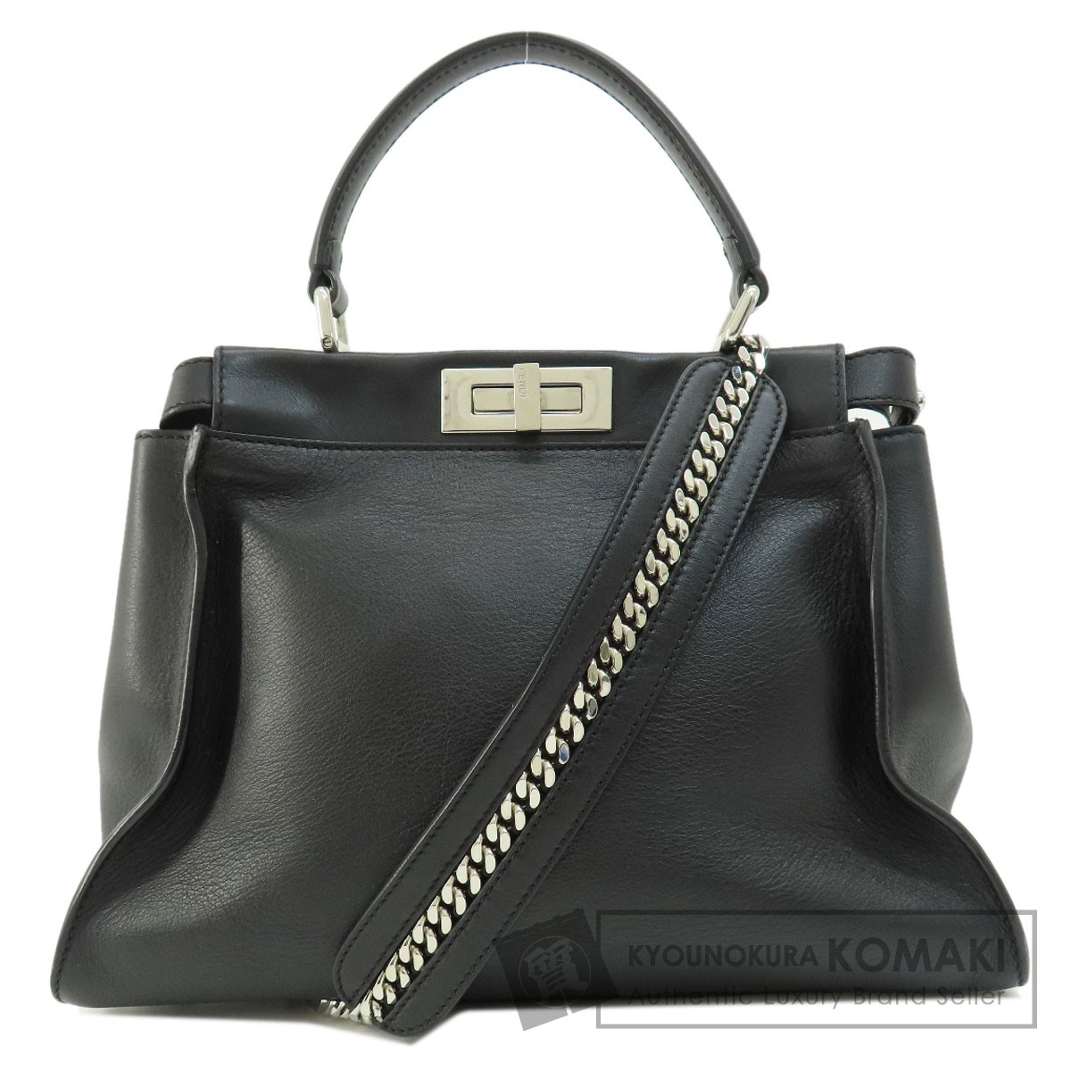 FENDI フェンディ ピーカブー 2WAY モンスター ハンドバッグ FENDI フェンディ ピーカブー 2WAY モンスター ハンドバッグ