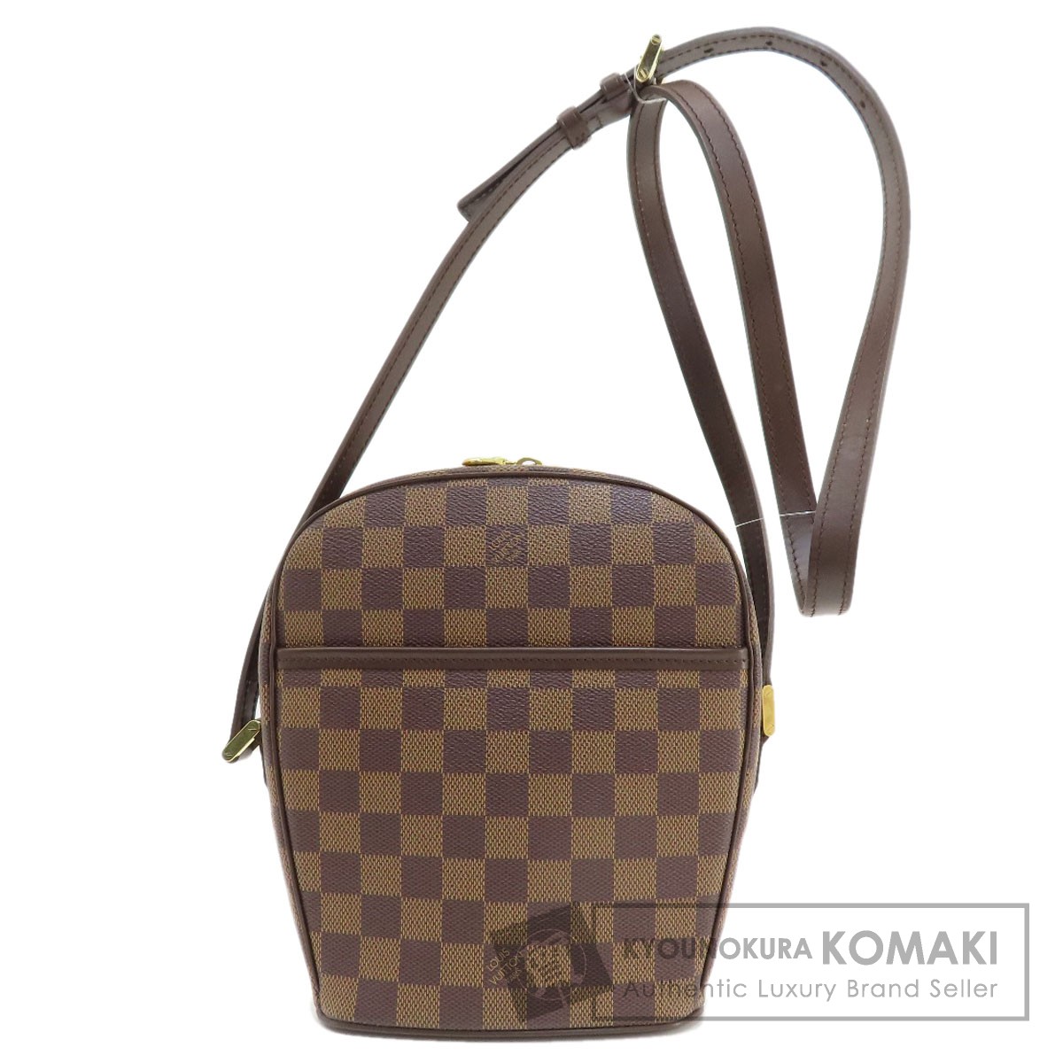 ルイヴィトン　イパネマPM　ダミエ　エベヌ　ショルダーバッグ LOUIS VUITTON ルイヴィトン N51294 イパネマPM ダミエ エベヌ