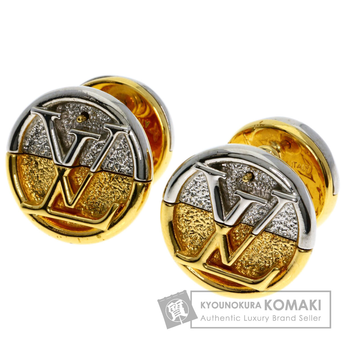 LOUIS VUITTON ルイヴィトン M69664 ブックルドレイユ L TO V ピアス