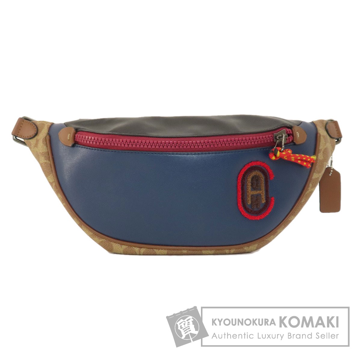 美品＊COACH ボディバッグ シグネチャー PVC ☆極美品☆ COACH PVC クロスボディバッグ ハドソン