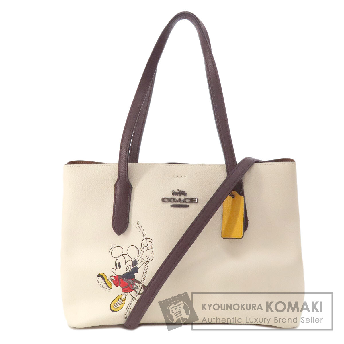 最終値下げ‼️COACH✖️Disney レザー　ボディバッグ 最終値下げ‼️COACH✖️Disney レザー ボディバッグ