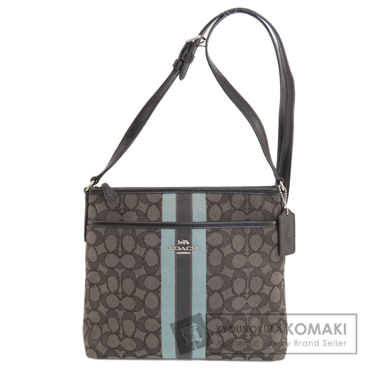 低価格 COACH コーチ F39041 シグネチャー ショルダーバッグ キャンバス バッグ
