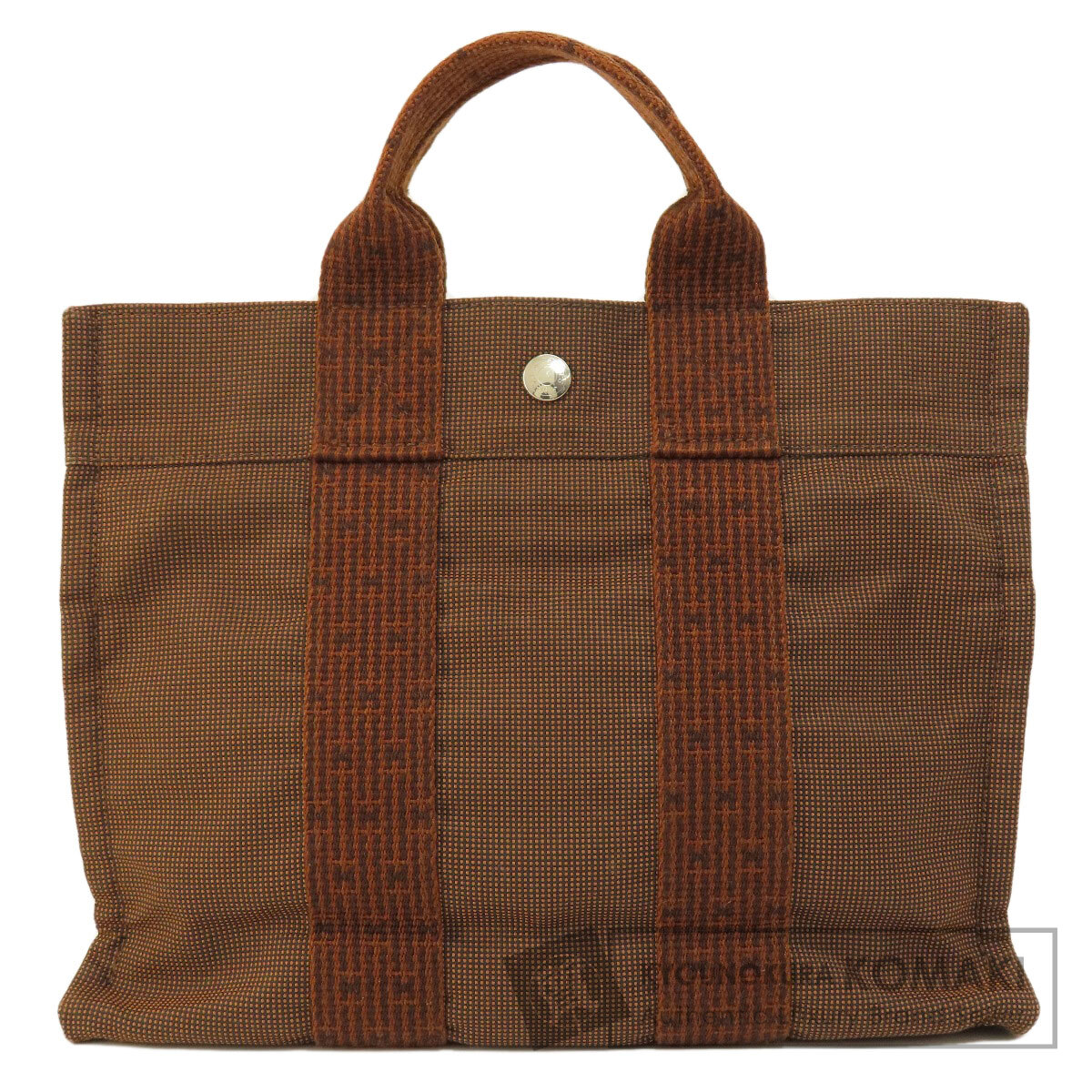 HERMES エルメス ハンドバッグ エールラインPM キャンバス⭐︎ HERMES エルメス エールラインPM トートバッグ キャンバス