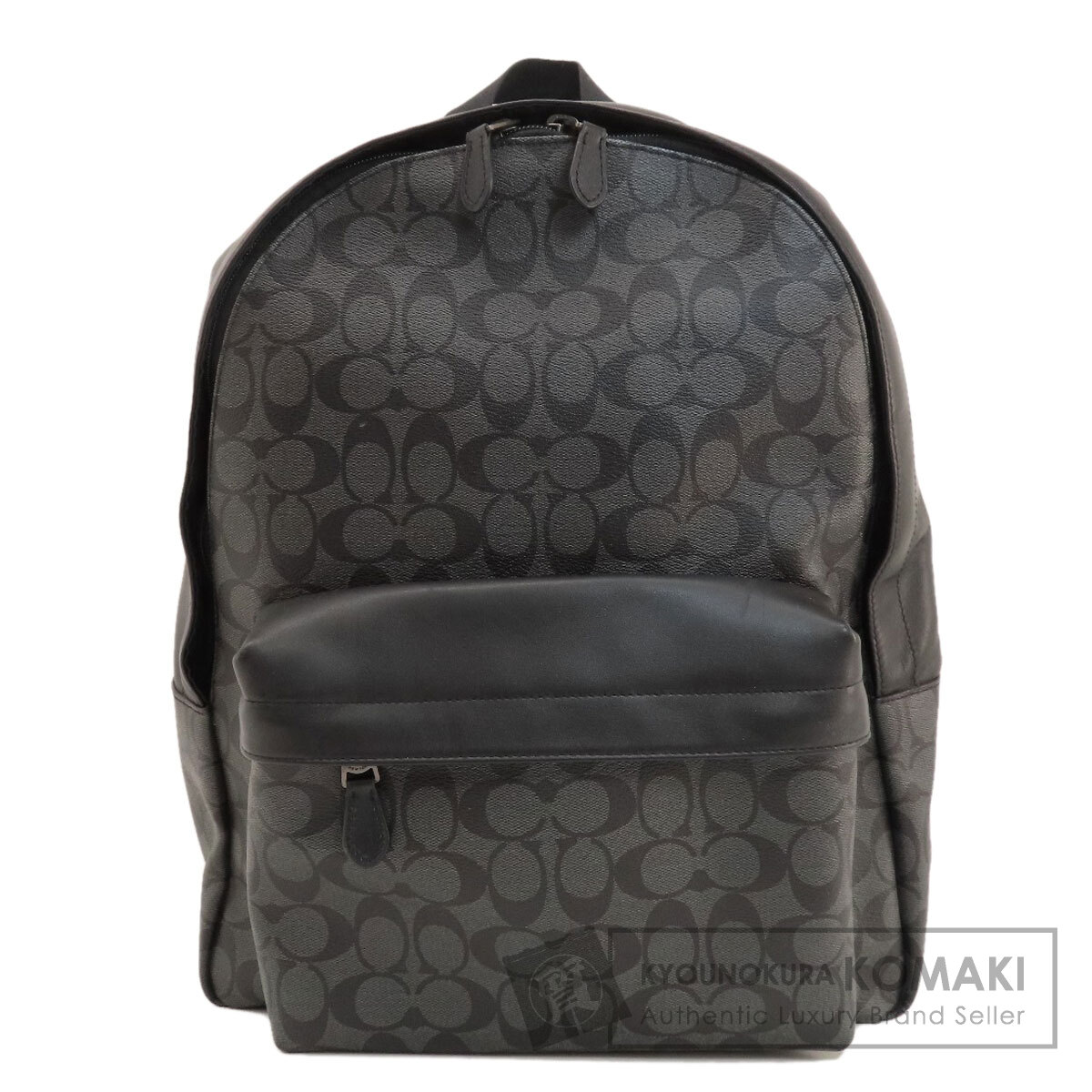 COACH コーチ F55398 シグネチャー リュック・デイパック PVC/レザー