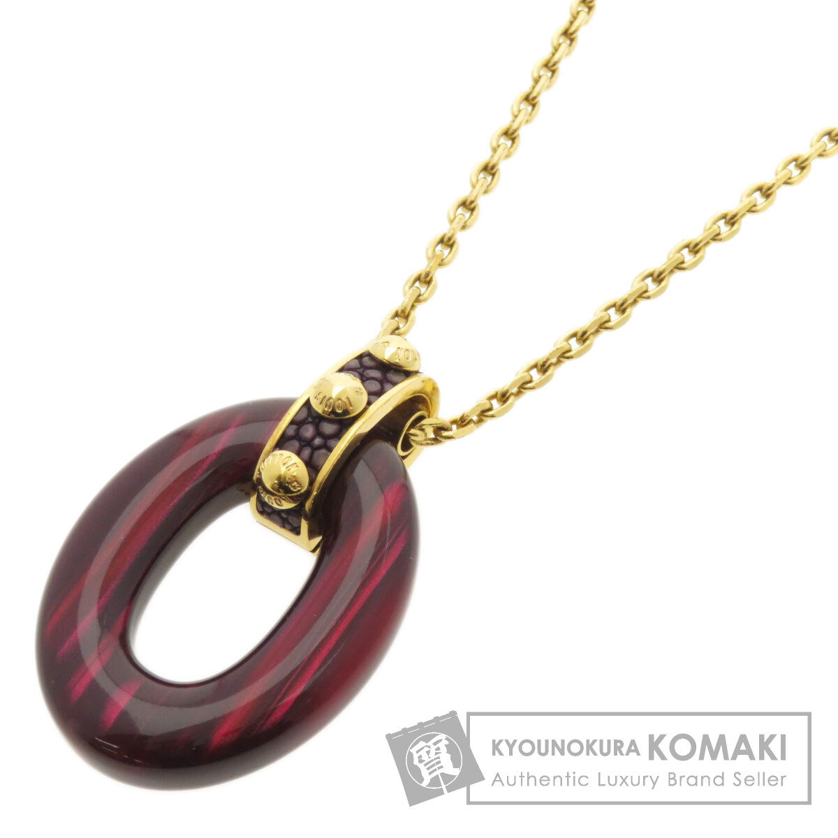 ルイヴィトン パンダンティフ ギミアクルー ネックレス LVロゴ M66419 LOUIS VUITTON ルイヴィトン M66419 パンダンティフギミアクルー
