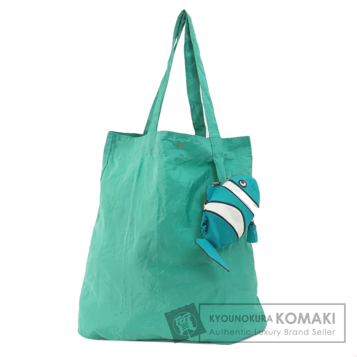 Anya Hindmarch アニヤ・ハインドマーチ 魚モチーフ エコバッグ