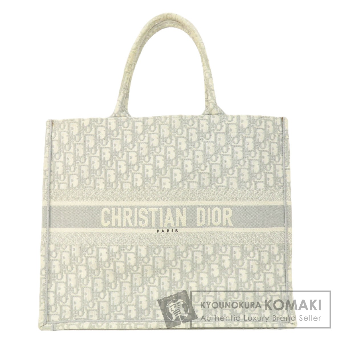 Christian Dior ブックトート スモール ジャルダン ボタニーク キャンバス フラワー バッグ ホワイト (189094 main image 0