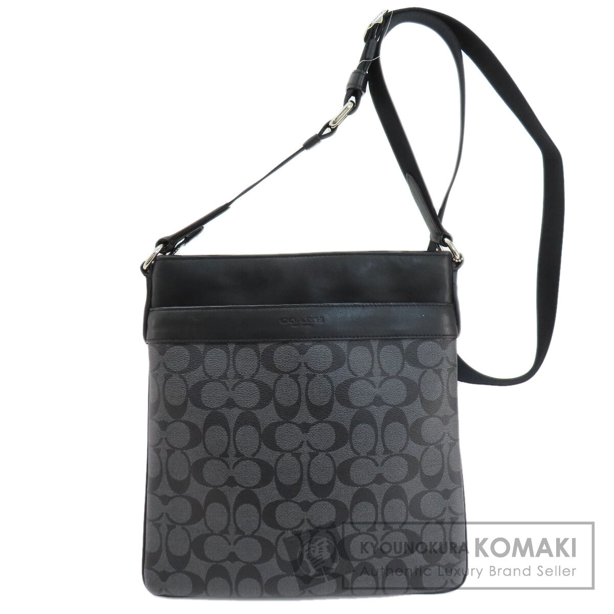 美品 コーチ COACH シグネチャー ショルダーバッグ F54781 COACH コーチ F54781 シグネチャー ショルダーバッグ PVC