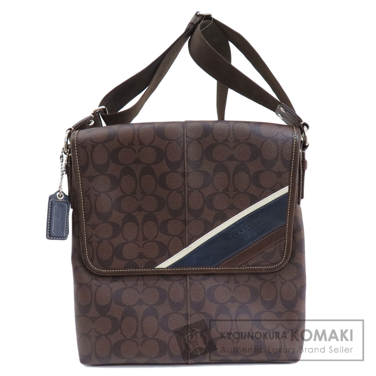 美品✨COACH ショルダーバッグ 黒 シグネチャー 70333 COACH コーチ 70333 ロングショルダー シグネチャー ショルダー