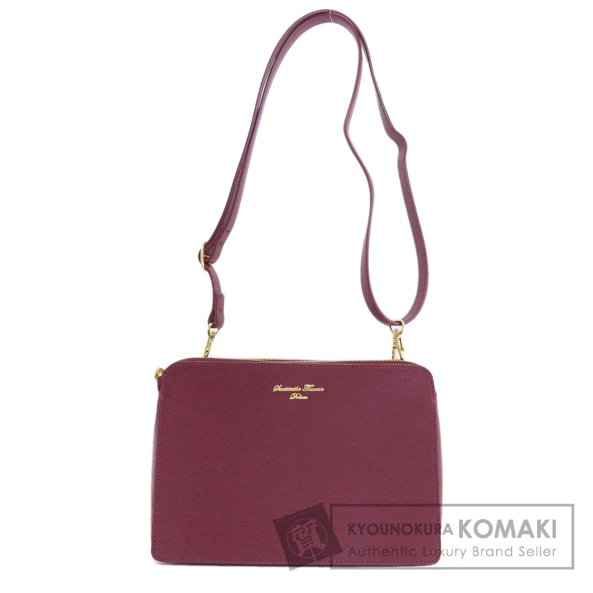 【新品】サマンサタバサ　ショルダーバック Samantha Thavasa サマンサタバサ ロゴ金具 ショルダーバッグ