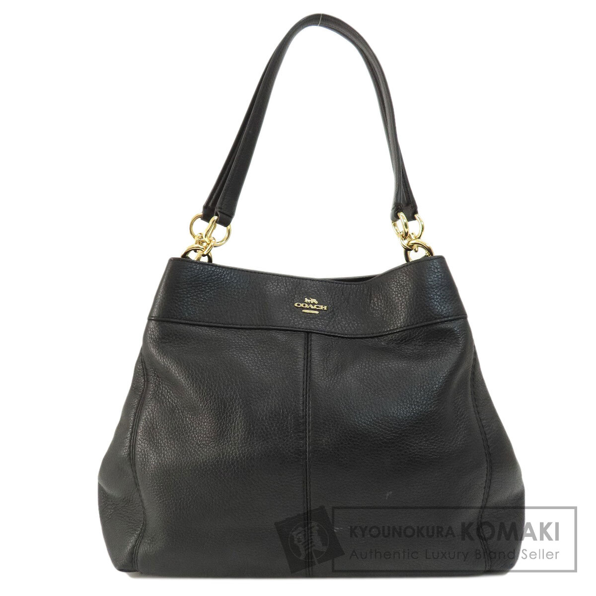 COACH コーチ F28997 ロゴ トートバッグ レザー レディース ブランド京