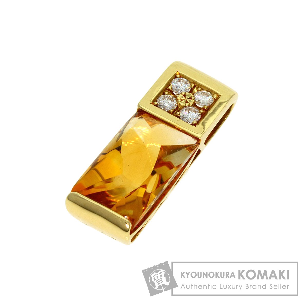 【TASAKI】K18 D0.03ct ペンダントトップ TASAKI タサキ ペンダントトップ 18金 K18イエローゴールド