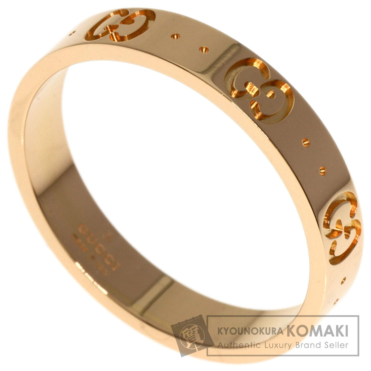 GUCCI グッチ アイコン #21 リング・指輪 K18ピンクゴールド