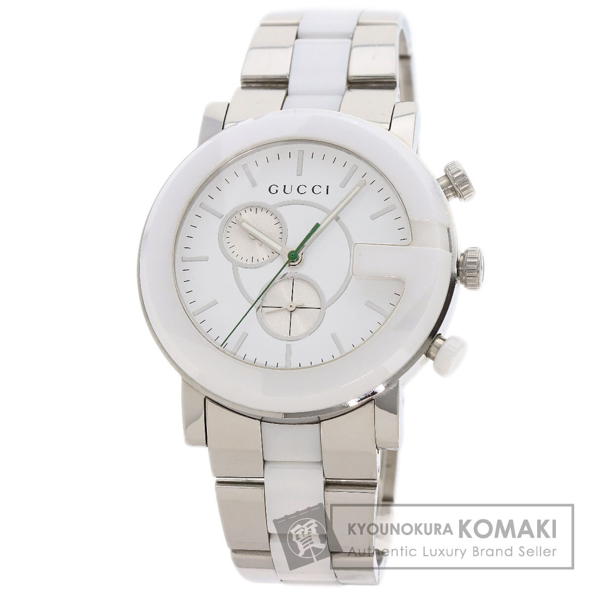 GUCCI グッチ 101M Gクロノ 腕時計 ステンレススチール/SSxセラミック