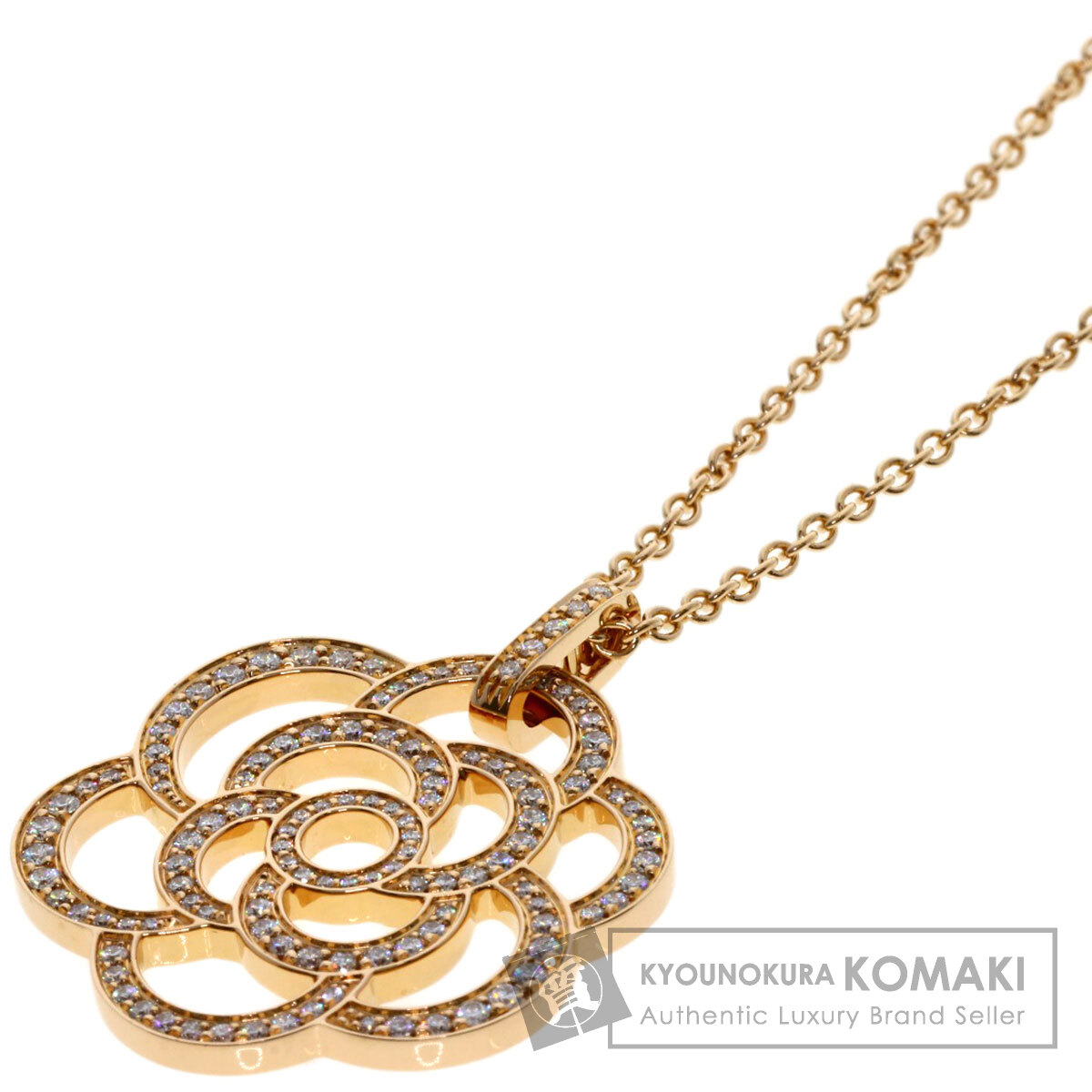 CHANEL シャネル カメリア ミディアム パヴェ ダイヤモンド