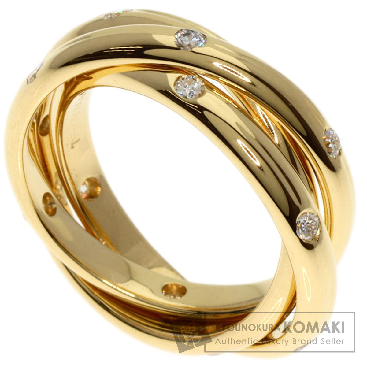 ティファニー ドッツ ダイヤ リング 12号弱【23259】 ティファニー ドッツ ダイヤ リング 12号弱【23259】