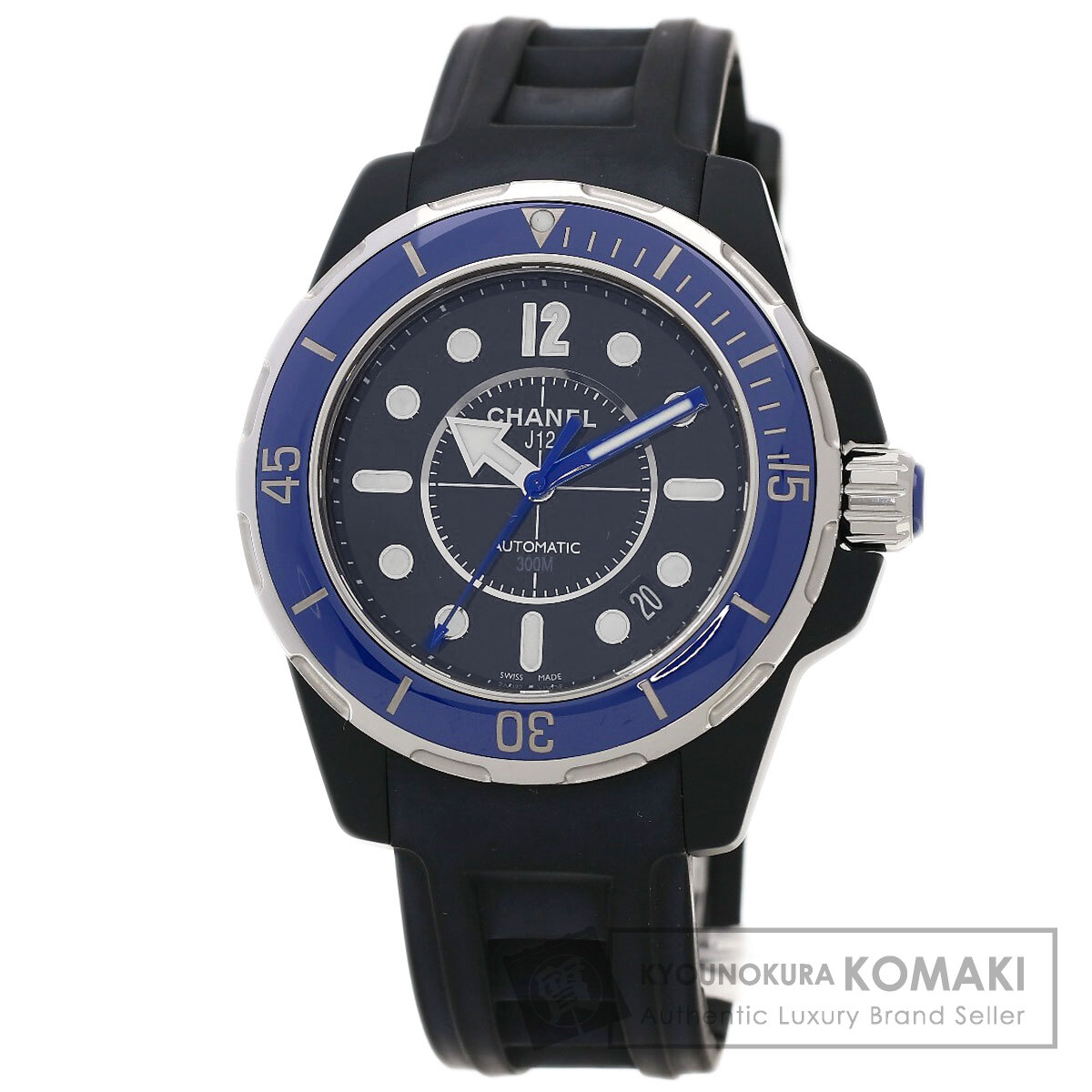 CHANEL シャネル H2561 J12 マリーン38 腕時計 OH済 セラミック