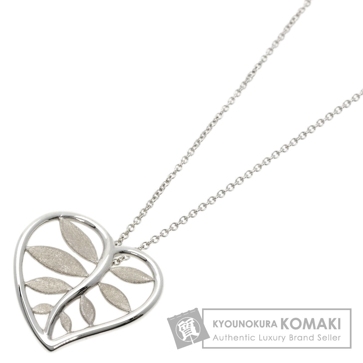 TIFFANY&Co. ティファニー リーフ ネックレス シルバー