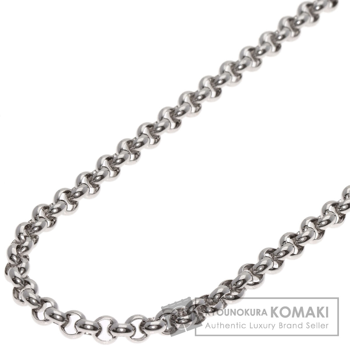 Chopard ショパール チェーンのみ 42cm ネックレス K18ホワイト