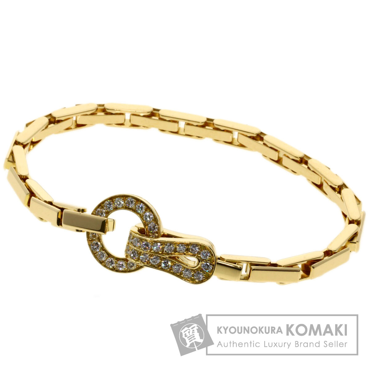 Cartier ゴールド ダイヤモンド ブレスレット Cartier カルティエ アニバーサリー・1P・ダイヤモンド
