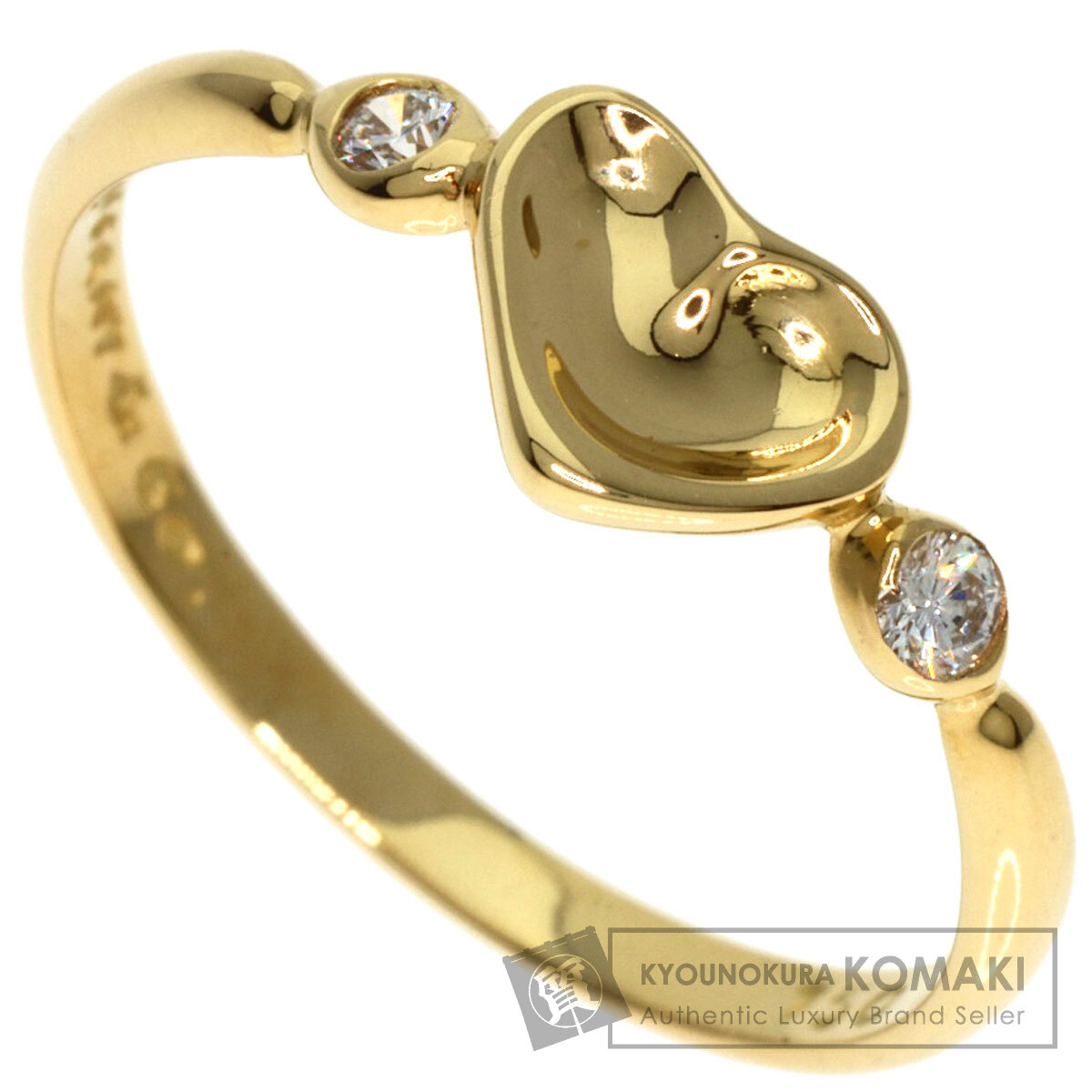 【 SALE】ティファニー　Tiffany 14K ゴールド ダイヤモンドリング TIFFANY&Co. TIFFANY ティファニー 750 18金イエローゴールド
