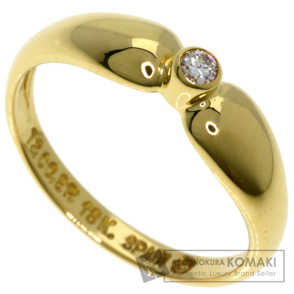 TIFFANY&Co. ティファニー ダブル ティアドロップ ダイヤモンド リング