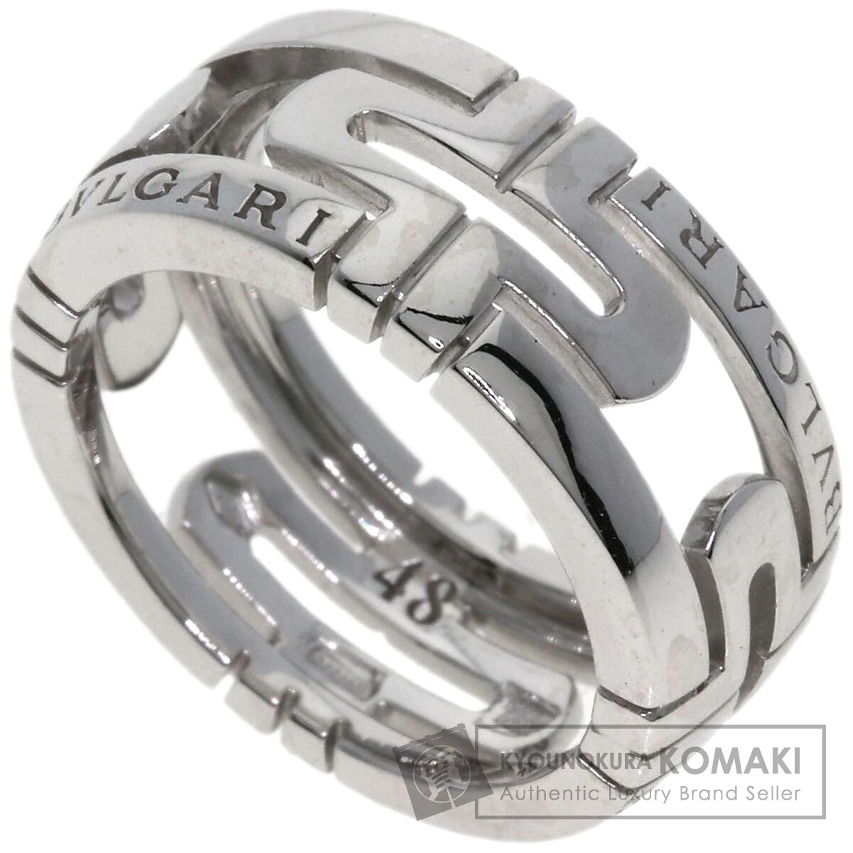 BVLGARI ブルガリ パレンテシ オープンワーク #48 リング・指輪