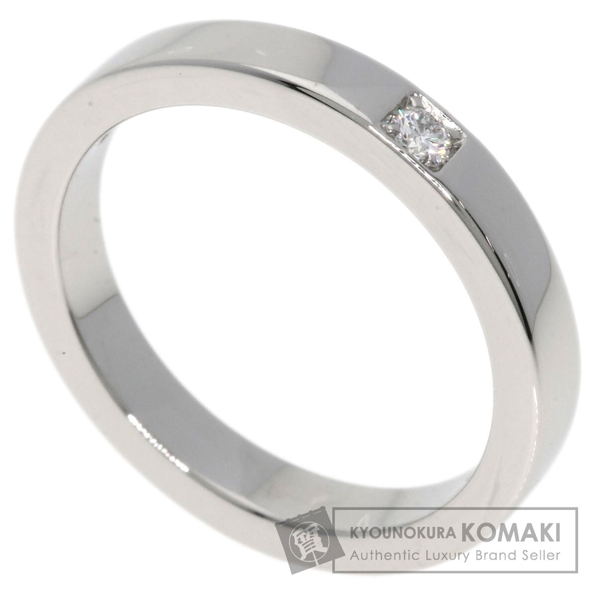 BVLGARI ブルガリ マリーミー 1P ダイヤモンド リング・指輪 プラチナ 