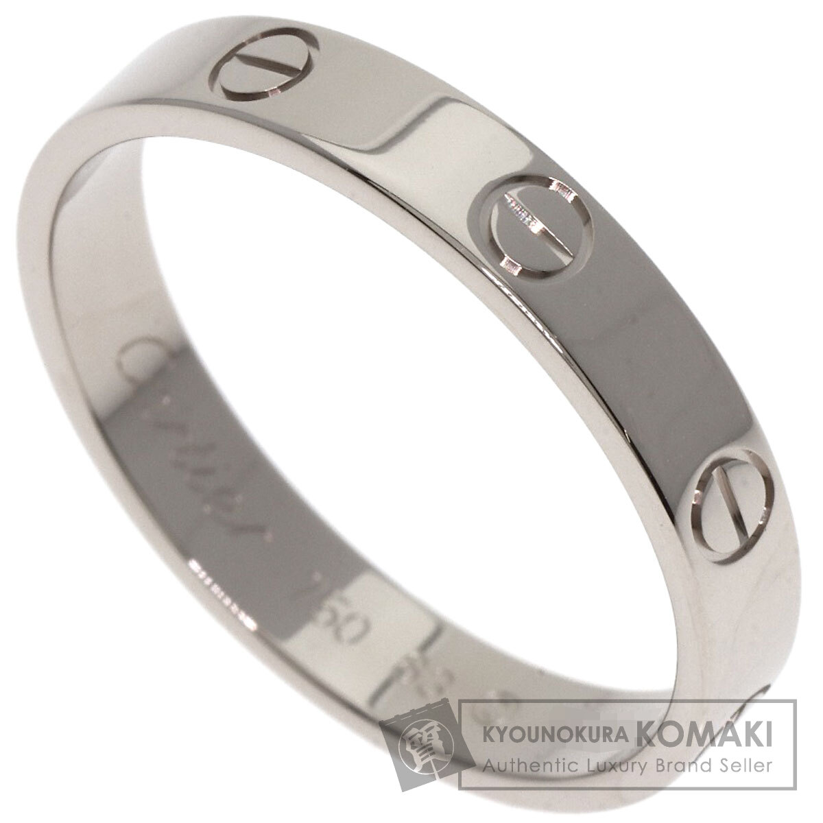 Y's collection  ミニラブリング K18WG リング 6号 ミニラブリング 6号 PG ダイヤ | CARTIER | LE MIRAIS