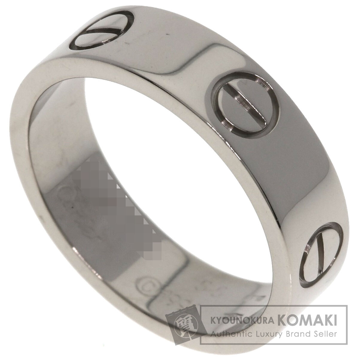 Cartier ゴールドリング 専用ケース付き カルティエ ラブリング 55