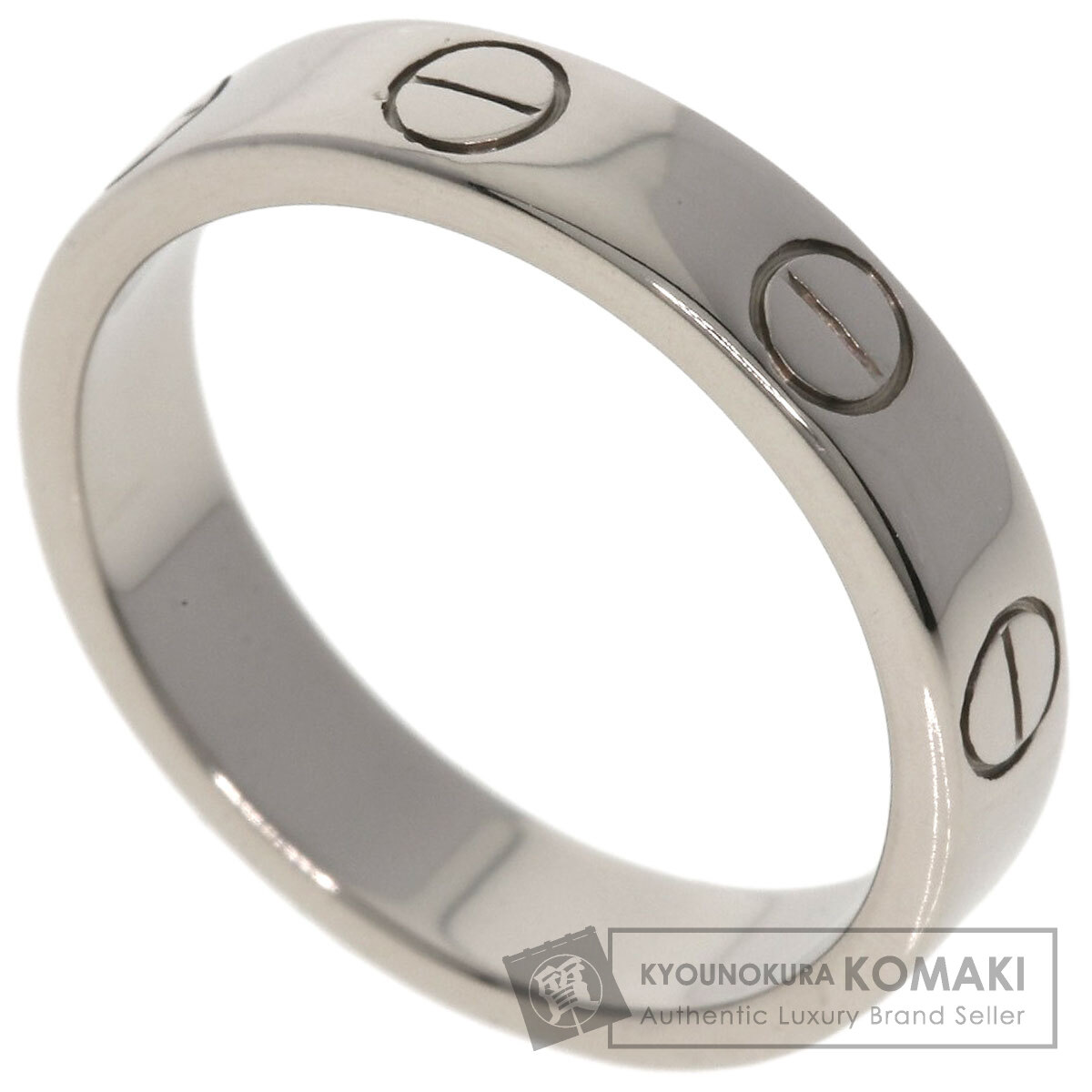 カルティエ ミニラブ リング #45 Au750YG【21325】 CARTIER カルティエ ミニ ラブリング #45 リング・指輪 K18