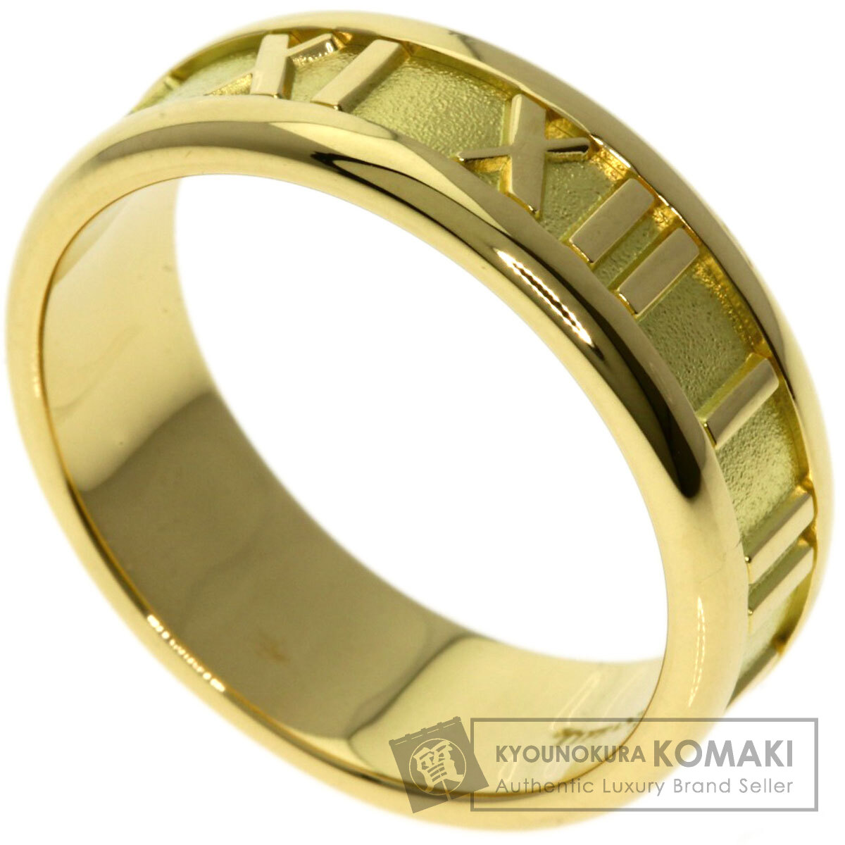 TIFFANY&Co. ティファニー アトラス リング・指輪 K18イエローゴールド