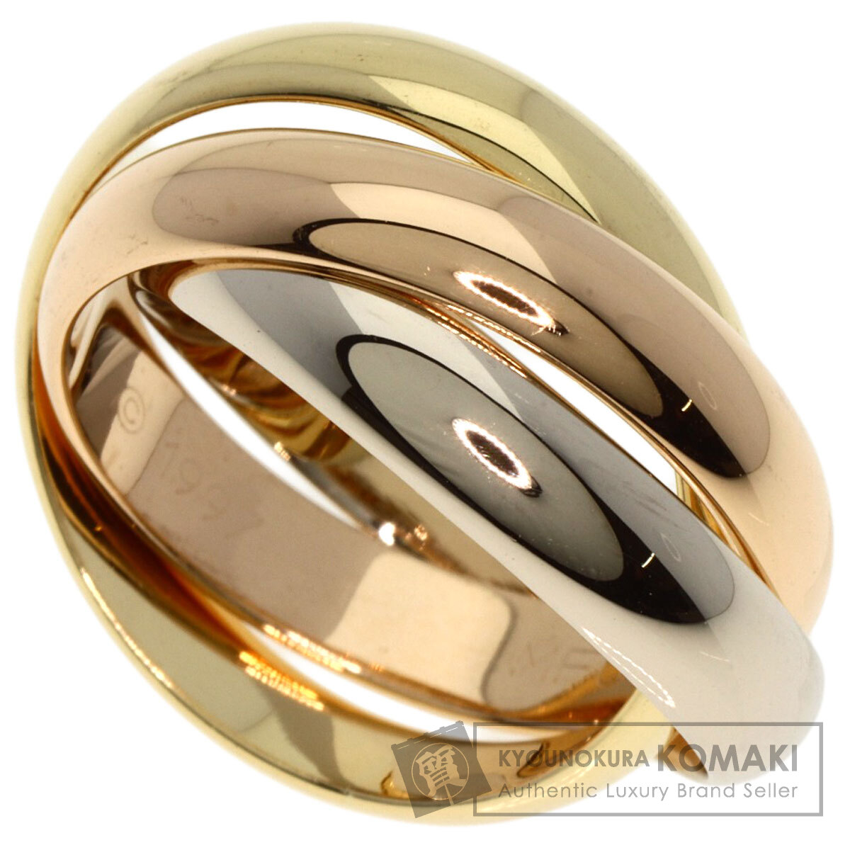 CARTIER カルティエ トリニティ LM #54 リング・指輪 K18