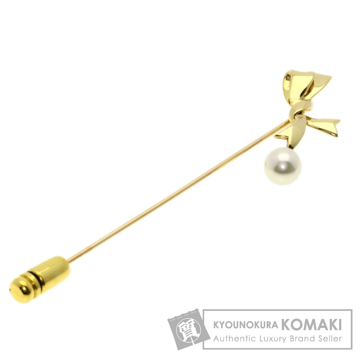 ◆MIKIMOTO　ミキモト　天然アコヤ本真珠ピンブローチ　パール　7.3mm珠 ◇MIKIMOTO ミキモト 天然アコヤ本真珠ピンブローチ パール 7.3mm珠