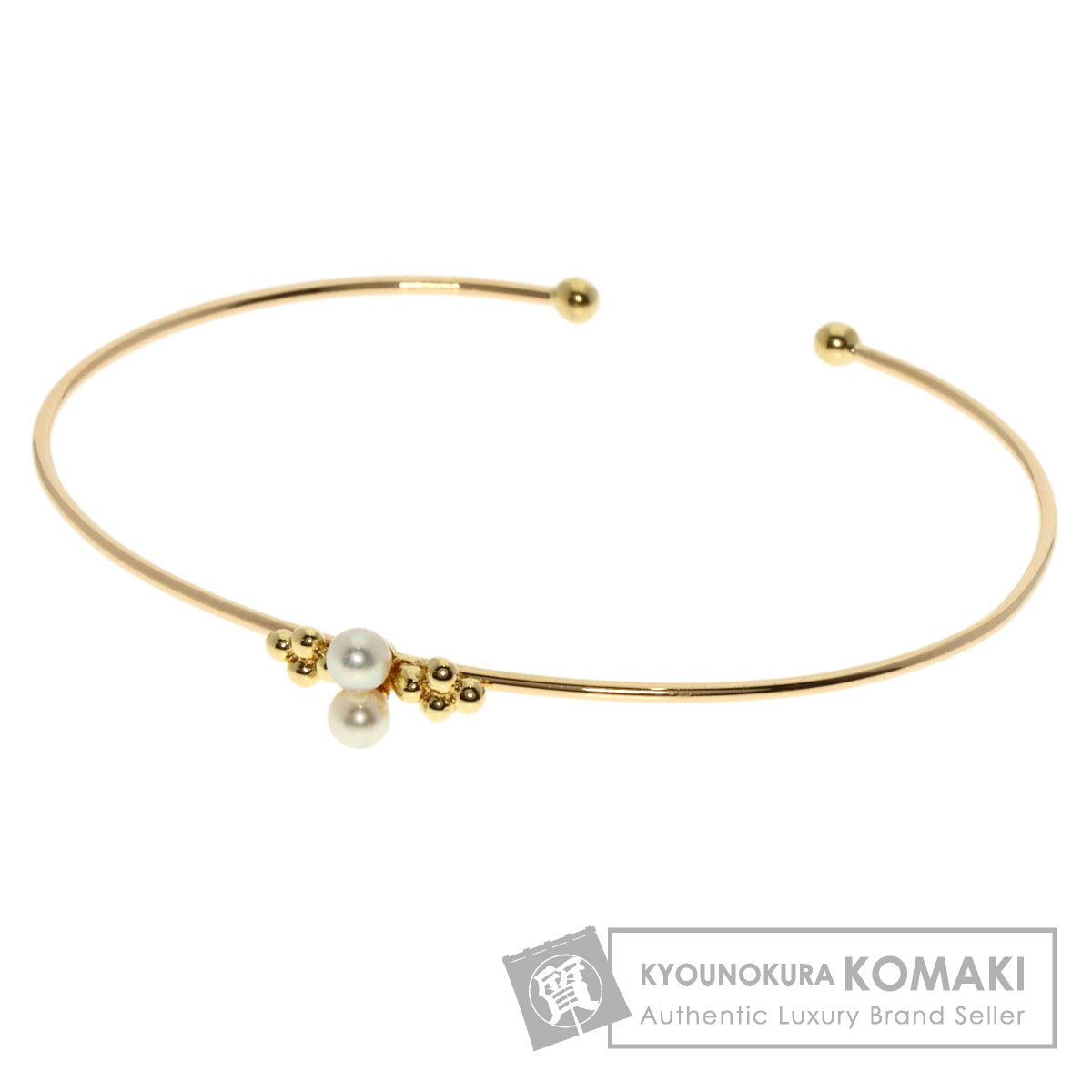 MIKIMOTO ミキモト ブレスレット 18金 K18イエローゴールド