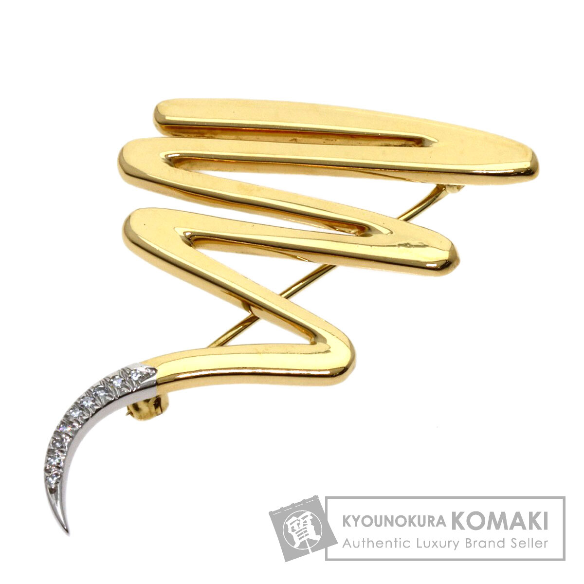 Tiffany & Co. ゴールドダイヤモンドブローチ TIFFANY&Co. ［飯能本店］TIFFANY&Co. ティファニー ジャン