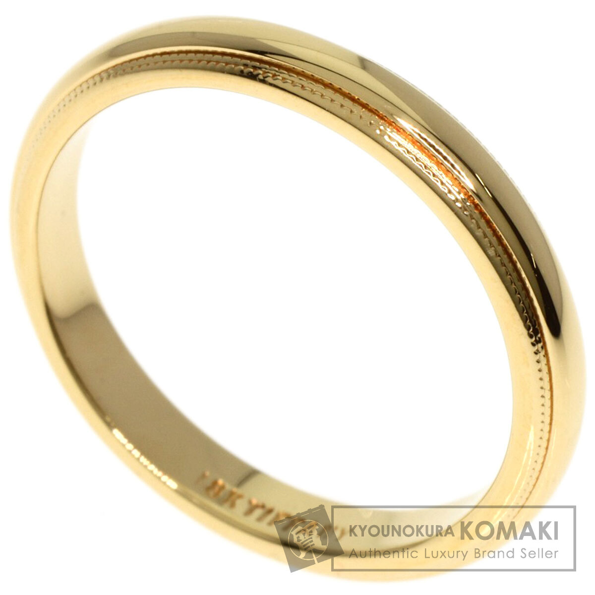 TIFFANY&Co. ティファニー ミルグレイン リング・指輪 K18
