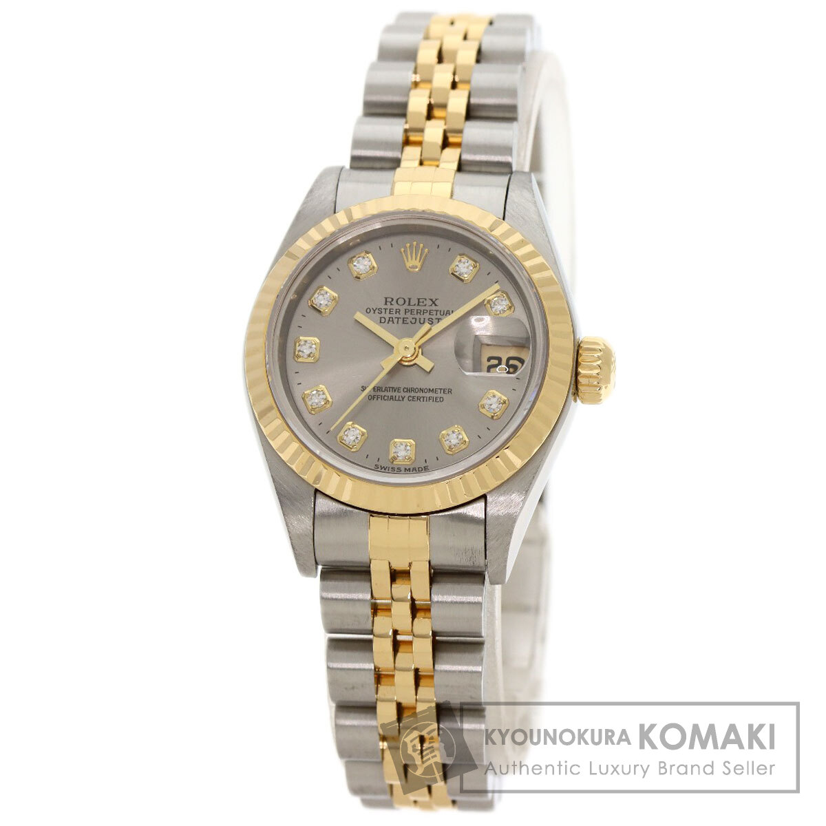 売れ筋ランキングも掲載中！ ROLEX ロレックス 79173G デイトジャスト 10P ダイヤモンド 時計
