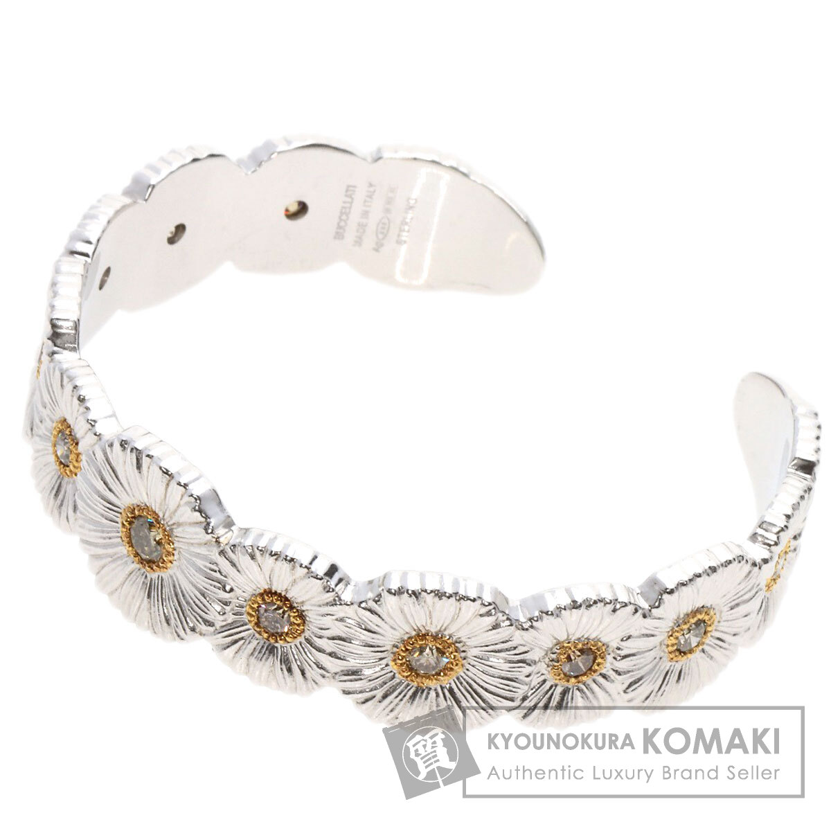 BUCCELLATI ブチェラッティ ブロッサム ダイヤモンド バングル