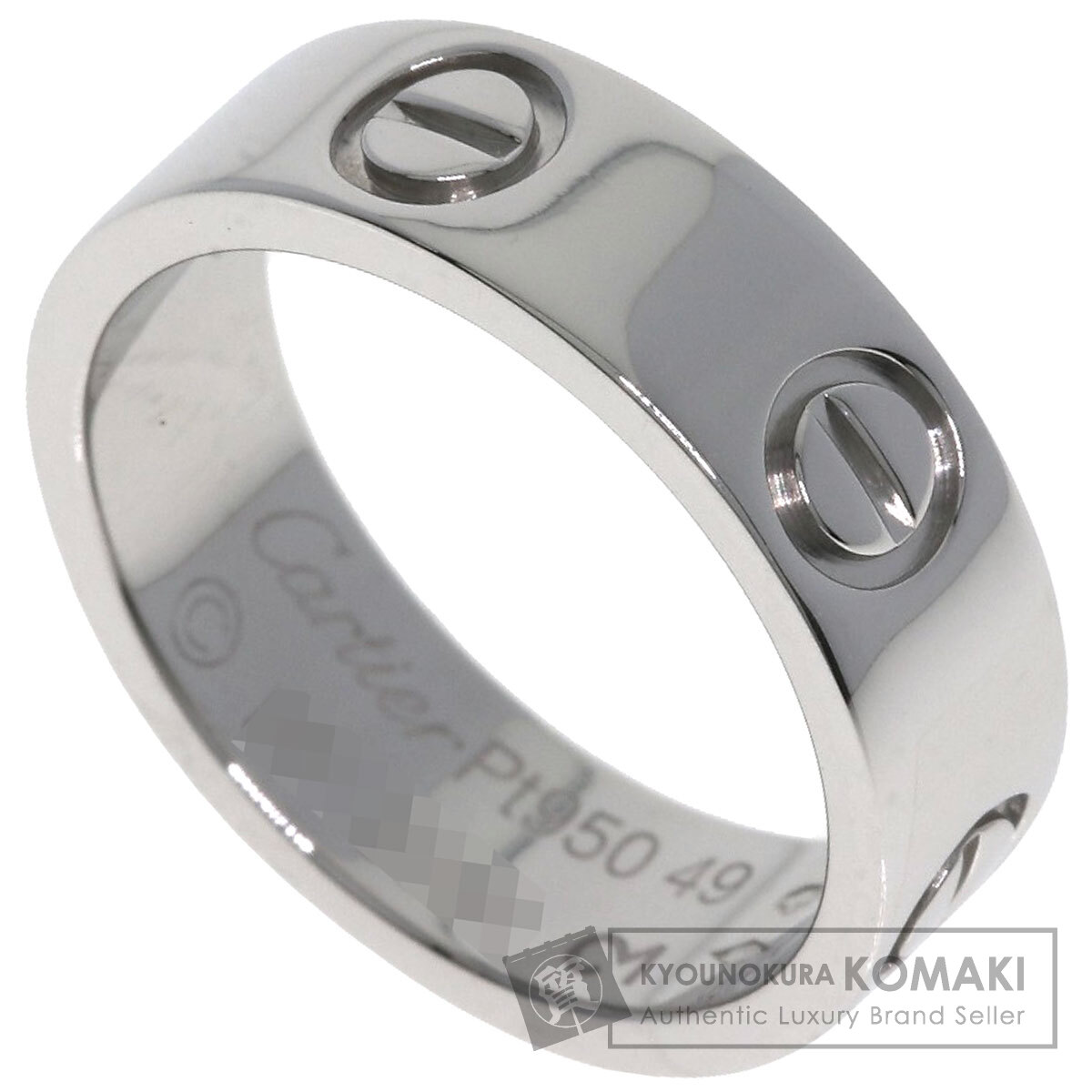 CARTIER カルティエ ラブリング #49 リング・指輪 プラチナPT950