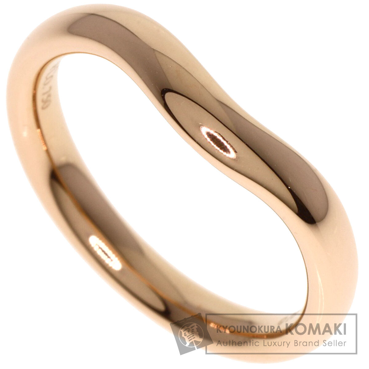 TIFFANY&Co. ティファニー カーブド バンドリング リング・指輪