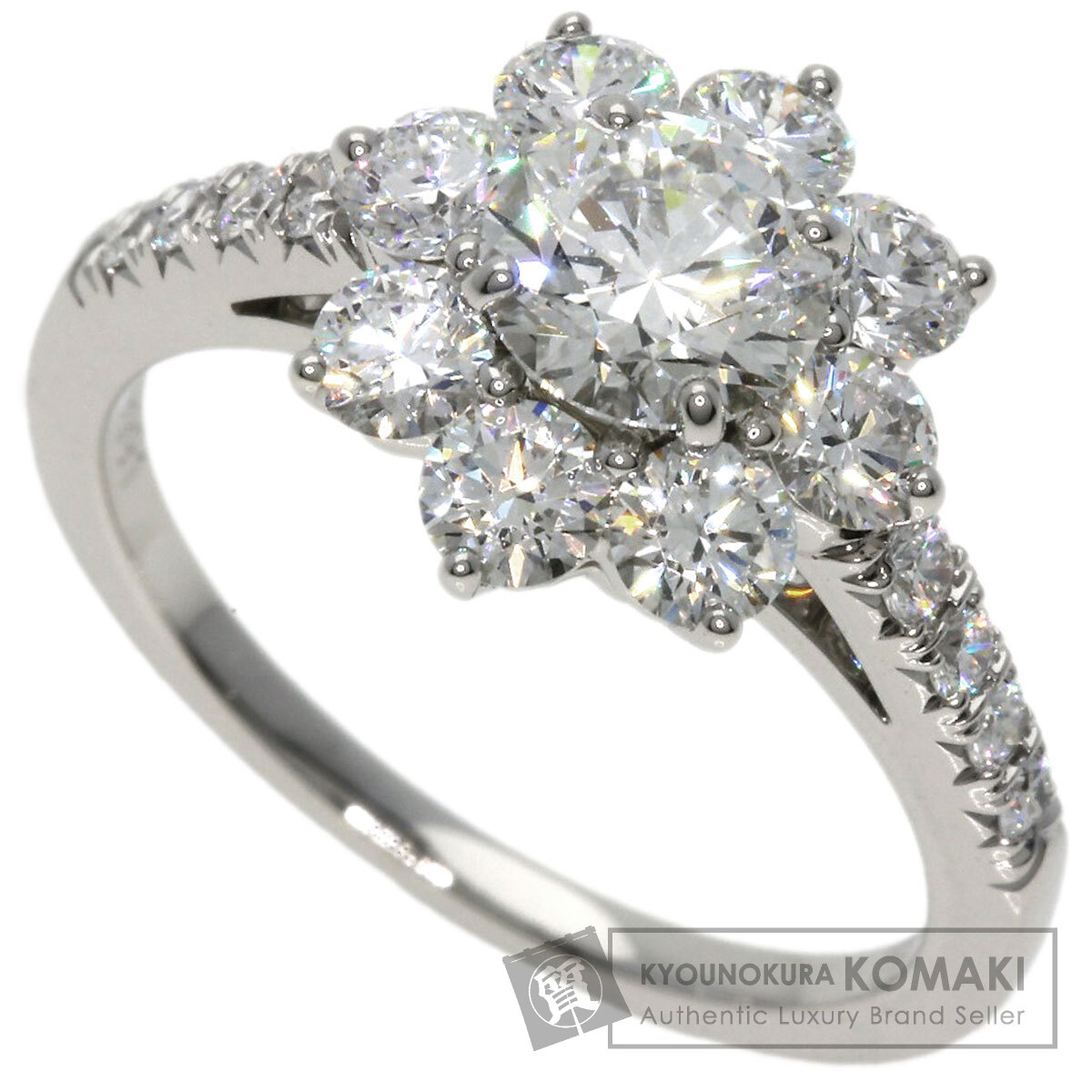 ★HARRY WINSTON★ サンフラワー ミニ ダイヤリング 定価284万 サンフラワー・ミニ・リング｜ハリー・ウィンストン