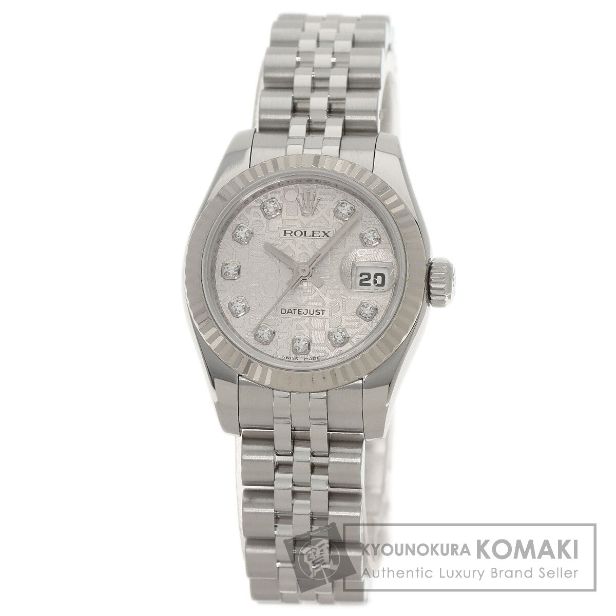 ROLEX ロレックス 179174G デイトジャスト 10P ダイヤモンド